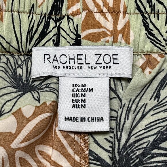 Rachel Zoe Tropical Print Jumpsuit - Green and Brown - Picture 8 of 14
